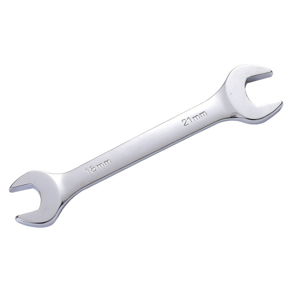 Metric Fully Polished Long Double Open-End Wrench