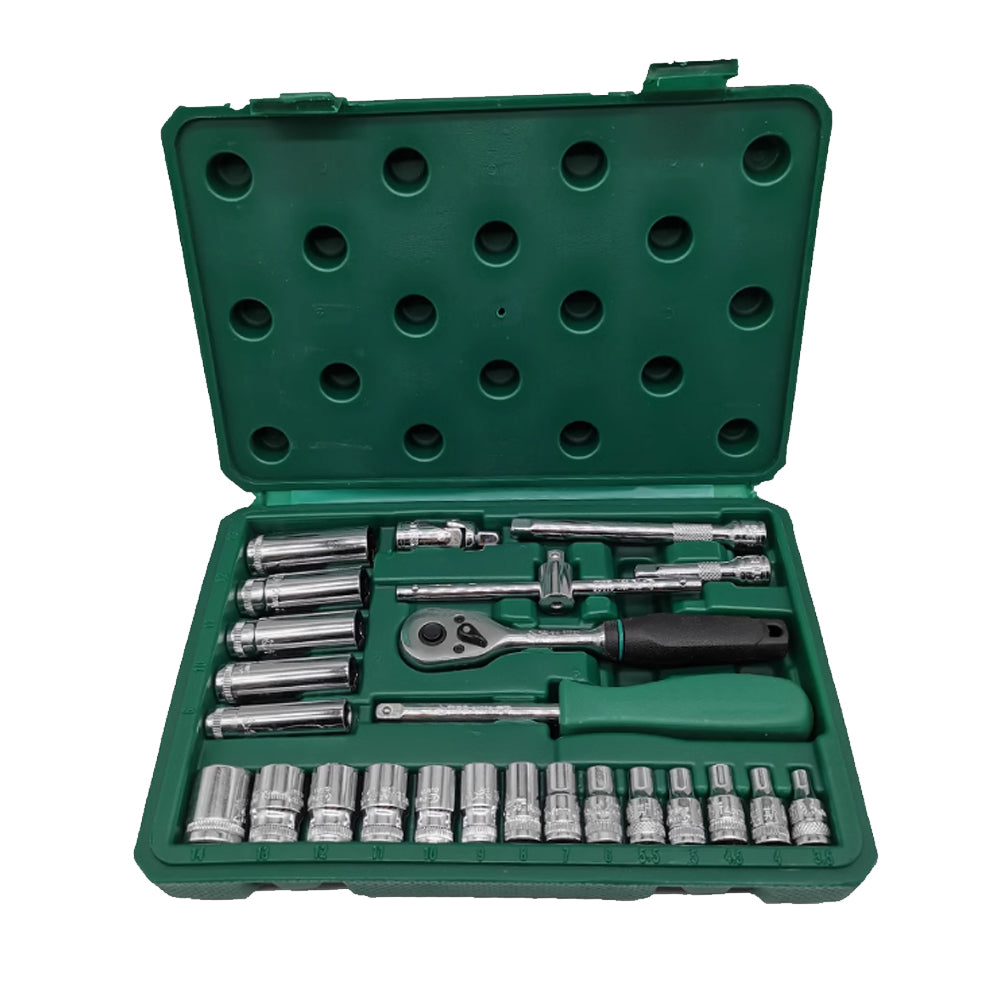 38pcs 6.3MM Series Metric Socket Kit