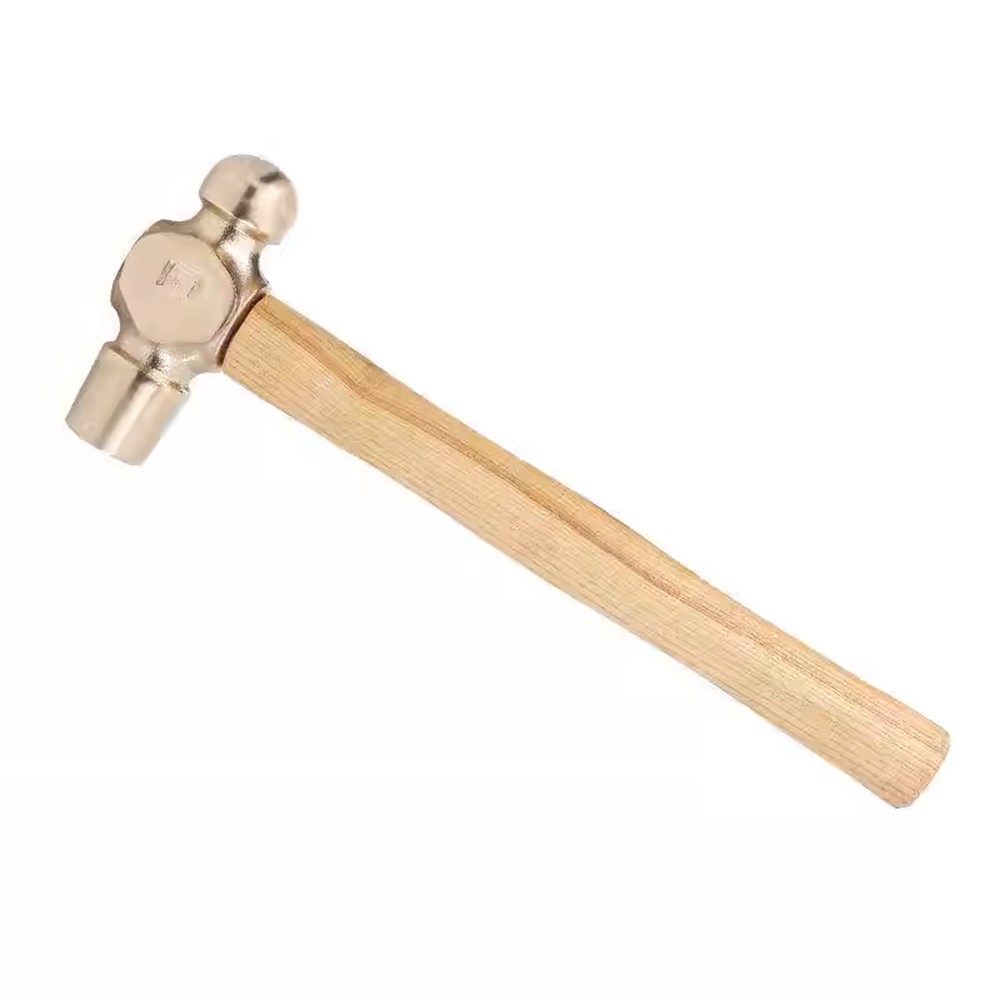 Explosion-Proof Wooden Handle Round Head Hammer