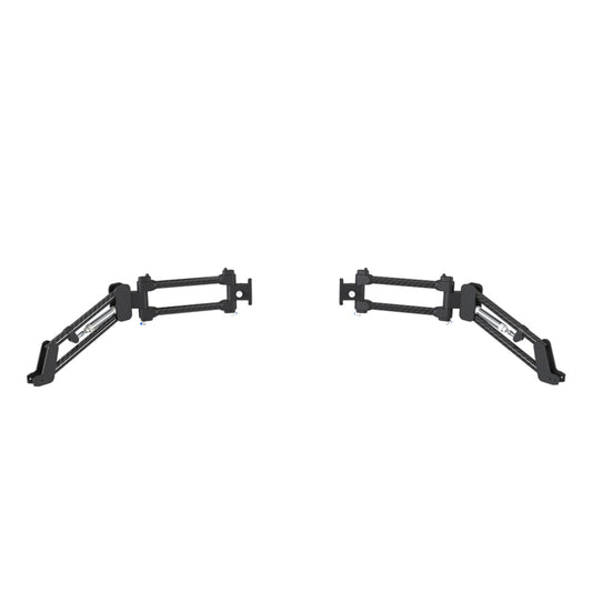Foldable carbon fiber high‑torque arm