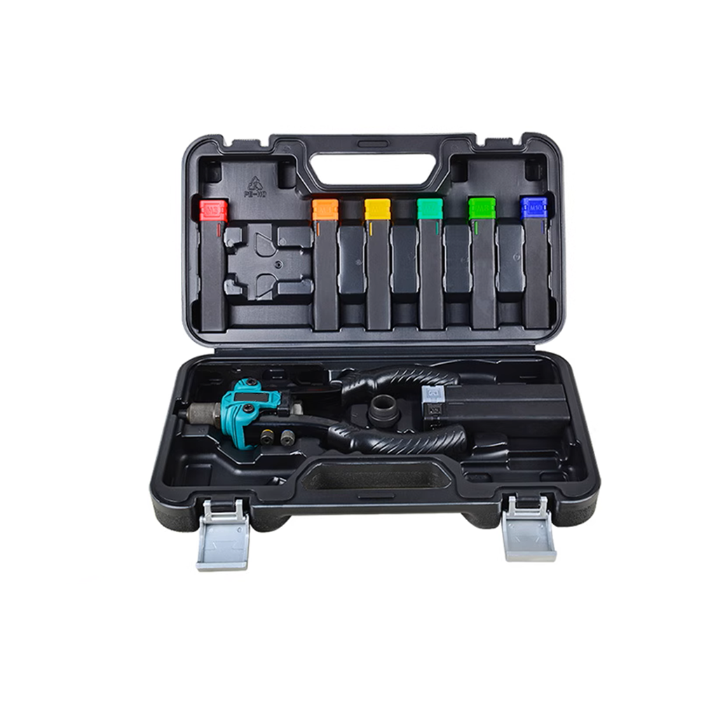 Three-in-one rivet gun