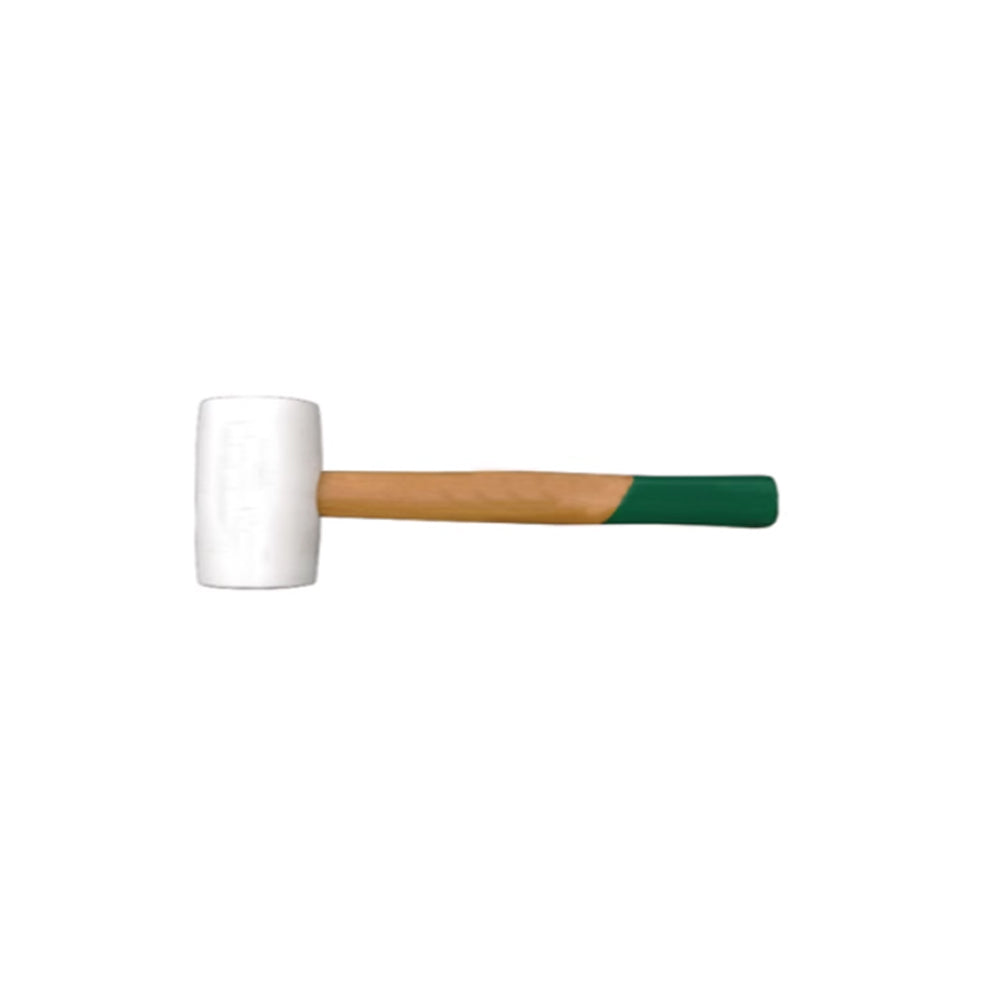 Wooden Handle White Rubber Mallet